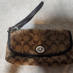 Coach wristlet